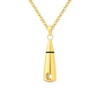 InfuMemo Urn Necklace Pendant Teardrop Cremation Jewelry for Ashes Memorial Keepsake for Women Men with Mini Keepsake Urn Memorial Ashes Jewelry