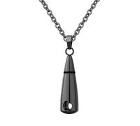 InfuMemo Urn Necklace Pendant Teardrop Cremation Jewelry for Ashes Memorial Keepsake for Women Men with Mini Keepsake Urn Memorial Ashes Jewelry