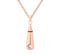 InfuMemo Urn Necklace Pendant Teardrop Cremation Jewelry for Ashes Memorial Keepsake for Women Men with Mini Keepsake Urn Memorial Ashes Jewelry