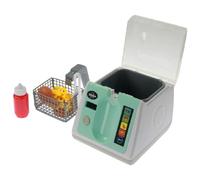 infunbebe Light And Sound Deep Fryer Kitchen Play Toy - With Pretend Food