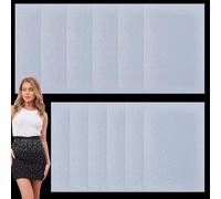 INFUNLY 20 Sheets Iron on Rhinestone Transfers 1.5mm/3mm Crystal Transfer Patches Glitter Hotfix Heat Transfer Stickers Bling Sparkle for T-Shirt Clothing Tote Bag Denim Jackets DIY Craft