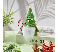 INFUNLY 4Sets DIY Christmas Tree Gnome Santa Kit for Beginners Complete Christmas Tree Gnome Kit for Adults Starters to Learn with Instruction Handmade Christmas Dwarf Kit Gift Decoration Crafts