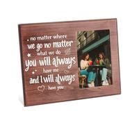 INFUNLY Always Have Each Other Memorial Frame 10x7.7 Leaf Star Friendship Frame Besties Picture Frame with Stand Long Distance Friendship Picture Frames for Bedroom Chosen Family Soulmate Gift