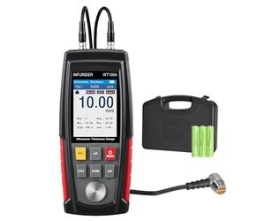 INFURIDER Ultrasonic Thickness Gauge,WT100A Digital Thickness Gauge,0.04-11.8IN High Precision Gauss Tester,Thickness Gauge Meter Tool,USB Charging for Paint,Glass,Metal