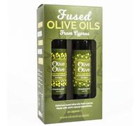 Infused Olive Oil Extra Virgin by OliveOlive - First Cold Pressed from Cyprus - Hand Picked Olives - Infused Olive Oil Gift Pack 2 x 250ml (Lemon & Oregano)