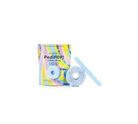 Infused sponge & pedicure nail file Pedi Pop Buffer cotton candy (20+ uses) Spongellé 85g