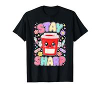 Infusion IV PICC Stay Sharp Phlebotomist Funny Phlebotomy Value Graphic T-Shirt