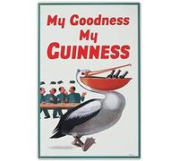 Inga Aluminum Metal Novelty Sign My Goodness My Guinness Sign Metal Signs Funny Home Decor Antique Tin Sign Retro Vintage B Metal Tin Sign 8x12 inches