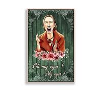 Inga Phoebe Oh My Eyes Poster Phoebe Buffay Friends Wall Friends Tv Show 90S Movie Metal Tin Sign Poster 8x12 inches