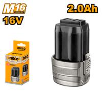 Ingco 16 V 2.0 Ah Li-Ion Battery Pack For M16 Appliances And Power Tools