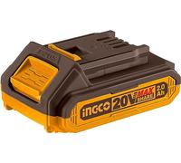 INGCO 2.0Ah Lithium-Ion Battery Pack, Compatible with All INGCO 20V Power Tools