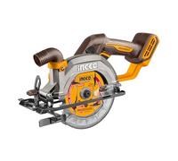INGCO 20V 140mm Cordless Circular Saw with Brushless Motor (Body Only) 6300RPM Max. Cutting Depth 50mm (90°) Electric Circular Saw 20mm Arbor CSLI1402