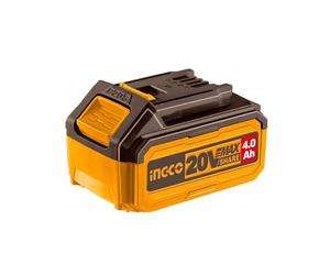 INGCO 20V 4.0Ah Lithium-Ion Battery Pack, ONLY Compatible with INGCO 20V Power Tools, Charger Not Included FBLI2002