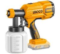Ingco 20V Lithium-Ion Spray Gun With Battery, Charger And Nozzles