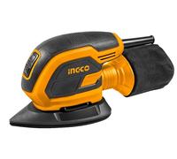 INGCO 65W Corded Handheld Sander 3+6 Abrasive Sheets Dust Bag MS6505