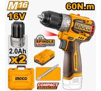 Ingco Impact Drill Cordless 16V Brushless Lightweight