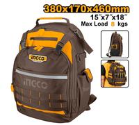 Ingco Tool Bag Backpack Industrial 8Kg Load