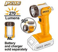 Ingco Work Lamp 270 Lumens - Cordless 20V (P20S) (Body Only)