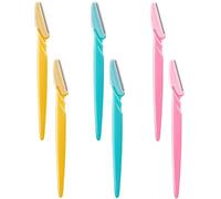 Inge 6 PCS Facial Razor | Eyebrow Razors | Face Razors | Dermaplane Blades for Face | Men and Women | Removes Peach Fuzz