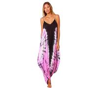 INGEAR Romper Dresses for Women - Boho Rompers for Women, Whimsical Clothes, Women's Hippie Clothes, Stylish One-Piece Outfit, Pink 1, S-M