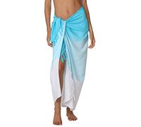 INGEAR Swimwear Long Dip Dye Tie Sarong Multi Wear Beach Pareo Swimsuit Wrap Cover Up Beach Wrap for Women