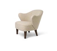 Ingeborg Armchair Dark Stained Oak/Vegetable Buttons/0001 Beige