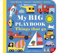Ingela P Arrhenius My BIG Playbook: Things That Go Hardcover Ingela P Arrhenius Multicolor