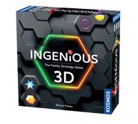 Thames & Kosmos Ingenious 3D: The Family Strategy Game, 3D Tile Placement Game, Board Games for Kids and Adults, For 2 to 4 Players, Age 8+