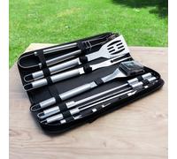 Ingenious BBQ Tool Set in Carry Bag in Black | Size: 12 Pack Ingenious Black 12 Pack