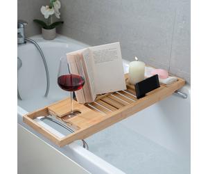 InGenious Natural Bamboo Bath Caddy