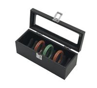 Ingenious organizer box, bracelet storage box, material compartments, banger storage showcase, bracelet container, dust proof, with a cover, 10 People, Se référer à la description, Refer