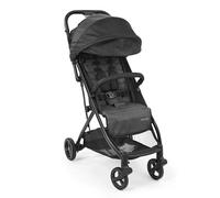 Ingenuity 3Dquickclose Stroller Compact Fold Pushchair, Lightweight Travel Pram, Car Seat Compatible, 5-Point Harness, Includes Storage Basket, Canopy & Rain Cover - Birth to 22.5 kg