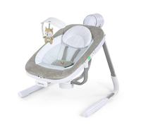 Ingenuity Anyway Sway 5-Speed Multi-Direction Portable Foldable Baby Swing & Infant Seat with Vibrations, Nature Sounds, 0-9 Months 6-20 lbs (Ray)