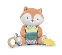 Ingenuity Calm Springs Plush Activity Pal - BPA-Free Sun Teether, Multi-Texture Fabrics, Kitt The Fox