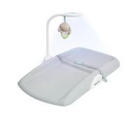 Ingenuity Day & Night Sylvi Baby Changing Mat - Includes Nightlight - Easy to Clean - Extra Comfort - Ages 0M+