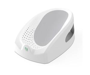 Ingenuity Easy Rinse Baby Bath - Soft & Supportive Newborn Bath Seat with Non-Slip Base, Perforated Design & Easy-Clean Material for Sink or Tub Use (Up to 6 Months)