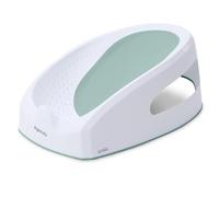 Ingenuity Easy Rinse Baby Bather, Non-Slip Newborn Bath Support for Babies 0-6 Months, Green