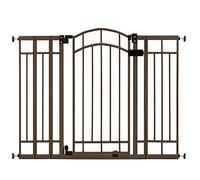 Ingenuity Extra Tall Decorative Baby Dog Gate 28.5-48" Wide 36" Height Hardware or Push Fit Install on Top or Bottom of