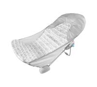 Ingenuity Foldaway 2-Position Baby Bath Seat, Adjustable Support for Sink or Bathtub, Ages 0-6 Months up to 20 Pounds, Machine-Washable Sling