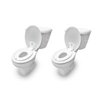 Ingenuity: ity by Ingenuity Flip & Sit Potty Seat 2pk (White) - Easy to Set Up & Remove Potty Training Seat That Attaches to Adult Toilet Seat