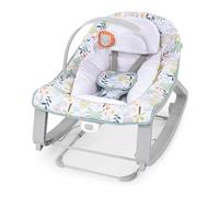 Ingenuity Keep Cozy 3-in-1 Grow with Me Vibrating Baby Bouncer Seat & Infant to Toddler Rocker, Vibrations & Toy Bar, 0-30 Months Up to 40 lbs - Madi