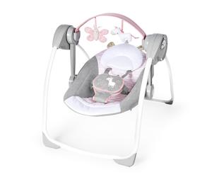 Ingenuity Portable Baby Swing - Flora The Unicorn