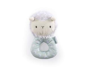 Ingenuity Premium Soft Plush Ring Rattle - Sheppy the Sheep, Ages Newborn +