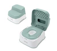 Ingenuity, Prepare to Potty 3-in-1 System - Potty, Topper, Step Stool, Easy Setup, for Ages 18 Months+