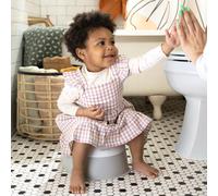 Ingenuity Ready Set Go Potty Removable Bowl NonSkid Bottom Wide Stable