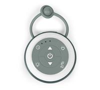 Ingenuity Serenity Glow Portable Soother - On-the-Go Baby Sound Machine with Color-Changing Light Ring, Nature & Wellness Sounds, Rechargeable (USB-C)