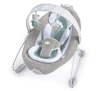 Ingenuity SmartBounce Automatic Baby Bouncer Seat with White Noise, Music, Toy Bar & 2 Plush Infant Toys, 0-6 Months Up to 20 lbs (Pemberton)