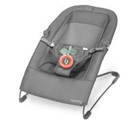 Ingenuity Stow & Go Folding Baby Bouncer Grey Suitable From 0-6 Months
