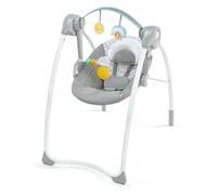 Ingenuity Sun Valley Milestone Foldable Baby Swing 6-Speed Grey From 0-9 Months