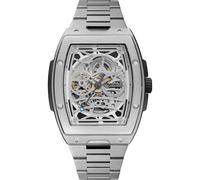 Ingersoll The Challenger Mens 42mm Automatic Watch with Silver Dial and Silver Stainless Steel Bracelet I12310